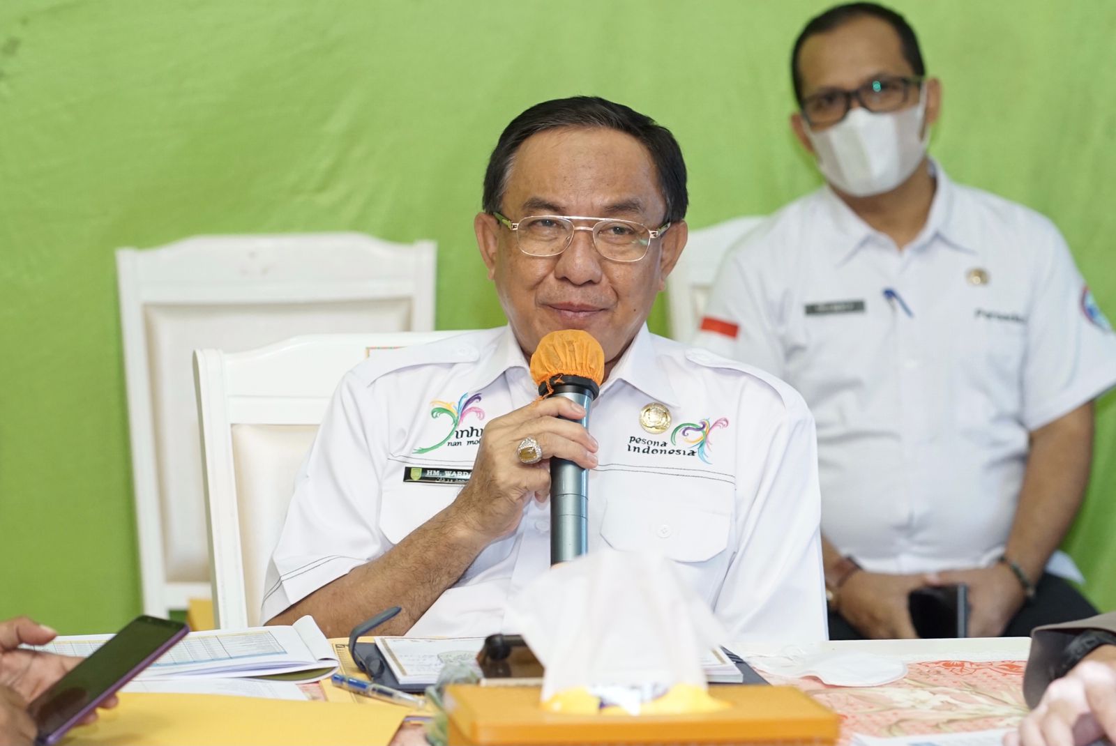 Bupati Wardan Minta Sosialisasi Vaksin Terus Ditingkatkan