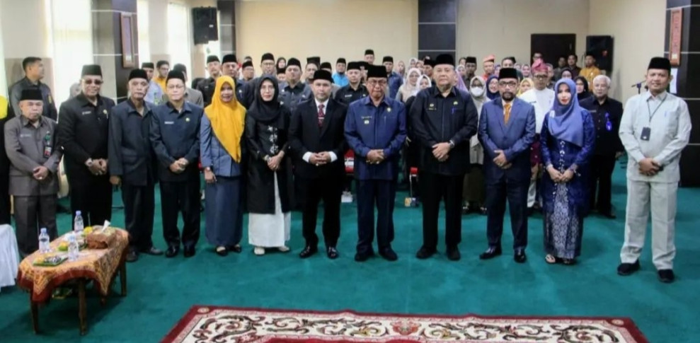 Bupati Inhil Lantik Dua Pejabat Pimpinan Tinggi Pratama