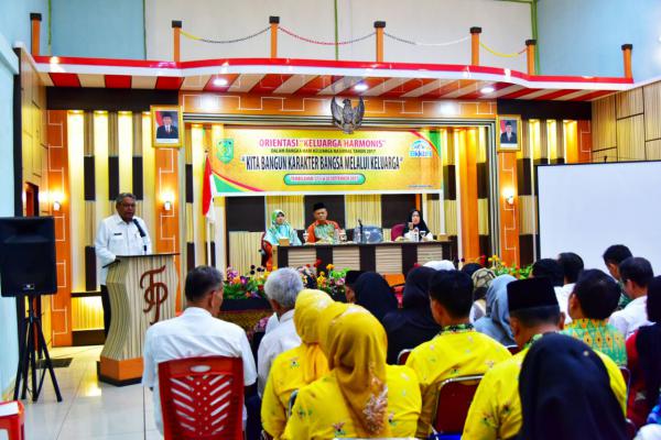 Asisten I Setda Inhil Buka Orientasi Keluarga Harmonis