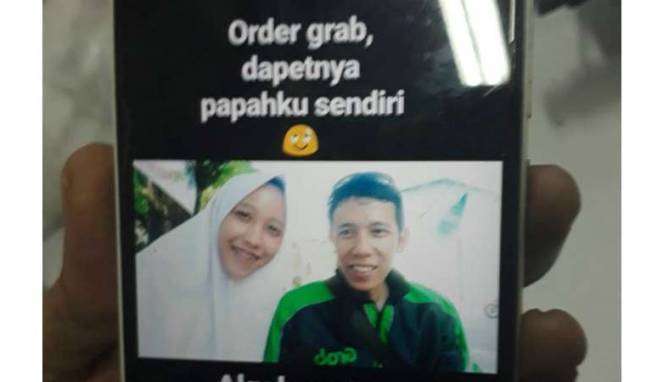 10 Tahun Terpisah Bapak-Anak Ketemu Setelah Anak Order Ojek Online