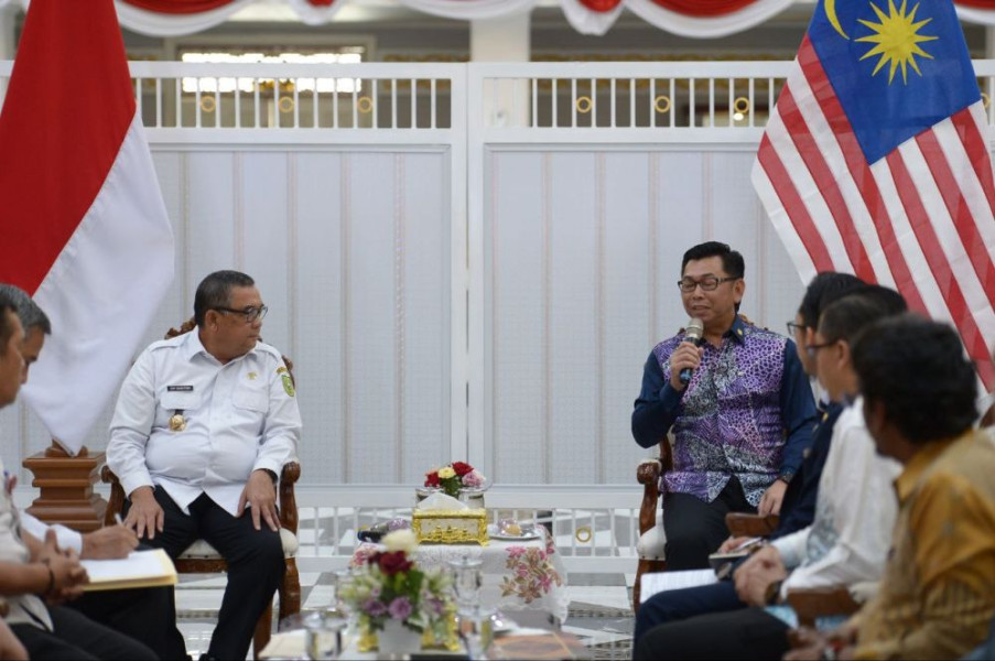 Jumpa Wamenlu Malaysia, Gubernur Edy Nasution Promosikan Wisata di Riau