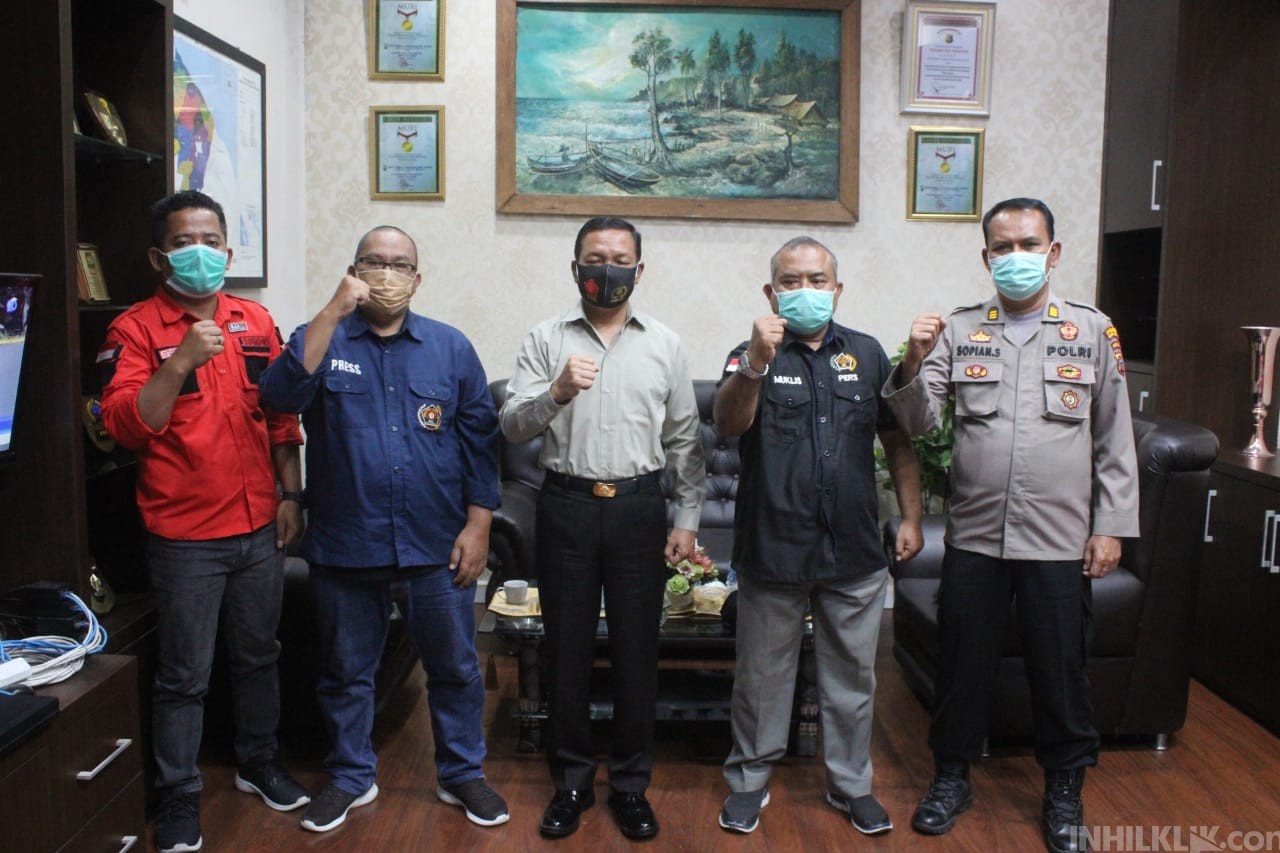 Kapolres Sergai Dukung PWI Sosialisasi Protokol Kesehatan
