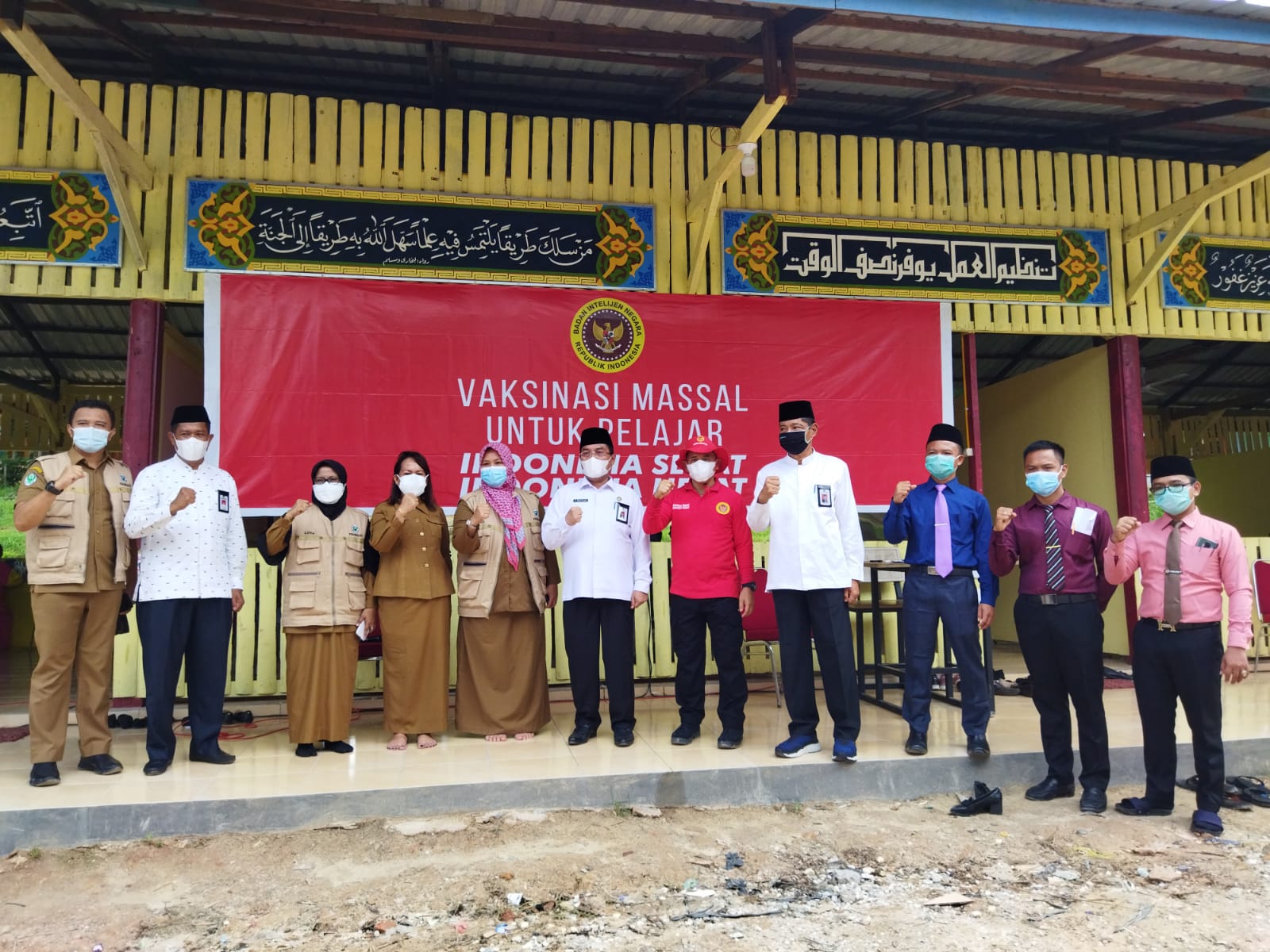 BIN Daerah Riau Lanjutkan Vaksinasi Dosis Kedua
