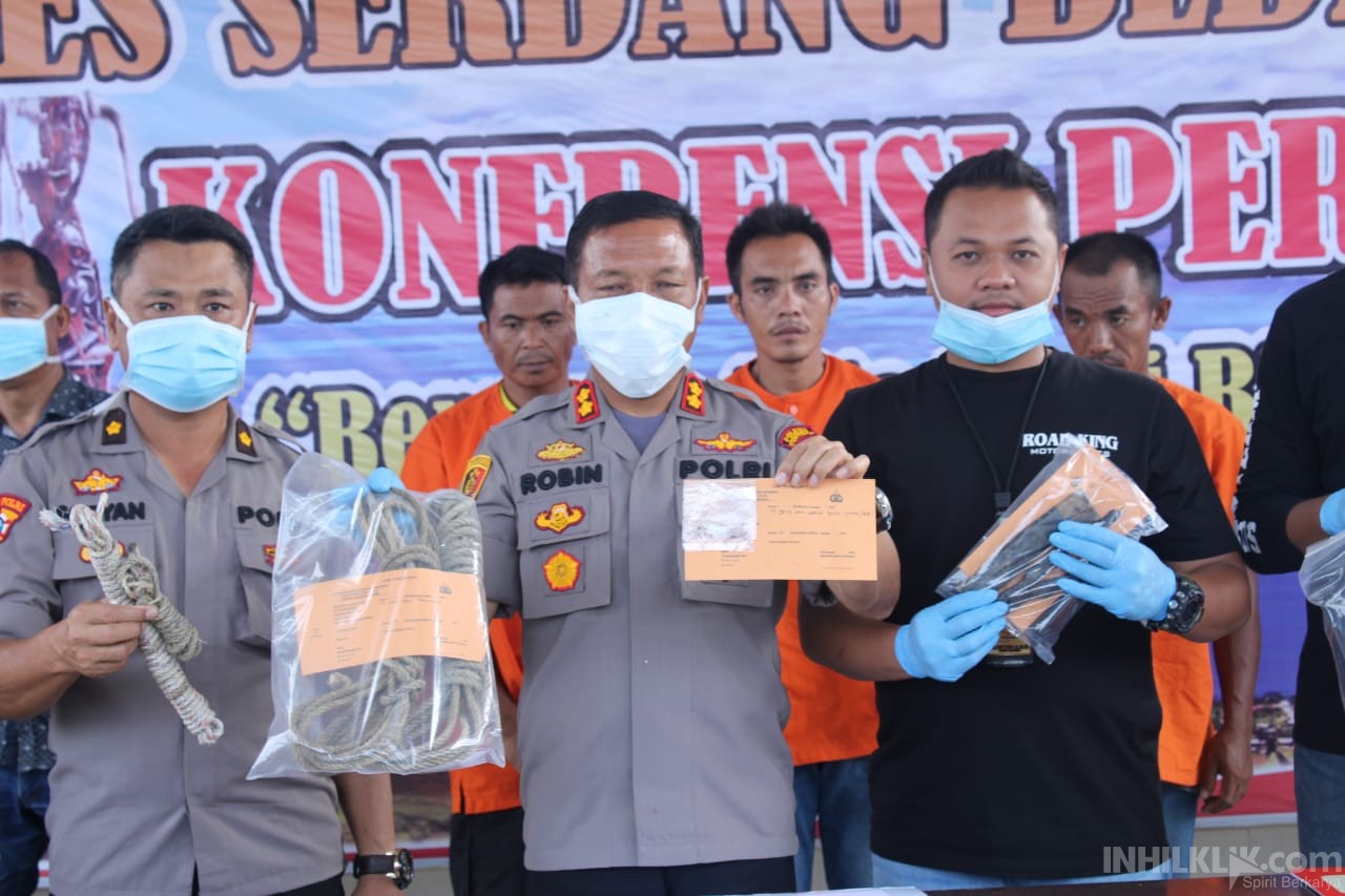 Tiga Maling Lembu Dibekuk Polres Sergai, Dua Orang Masih DPO