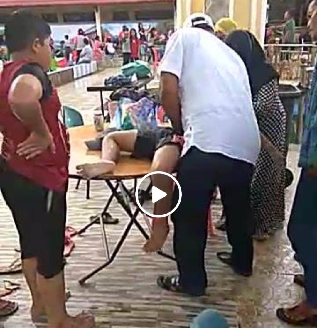 Detik-Detik Evakuasi Bocah Tenggelam di Kolam Renang Telaga Puri