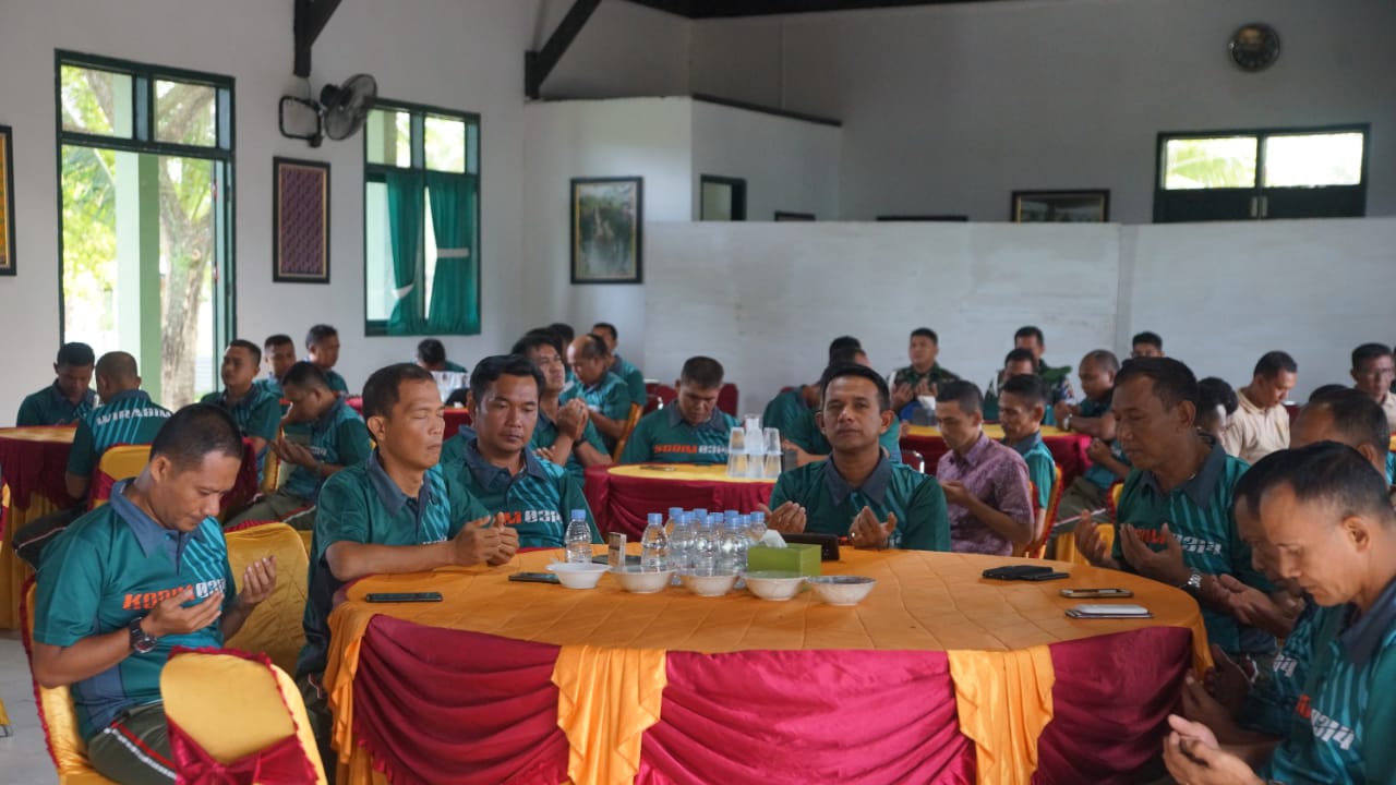 Kodim 0314/Inhil Gelar Halal Bihalal