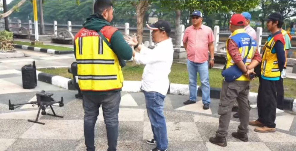 Tim KKJTJ Turun ke Riau Uji Kelaikan Jembatan dan Flyover di Pekanbaru