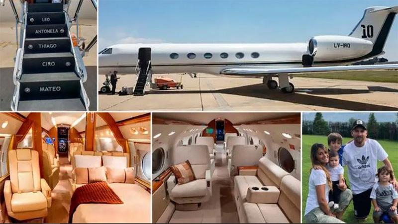 Kerennya Jet Pribadi Lionel Messi Seharga Rp243 Miliar