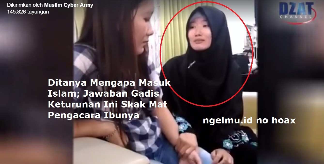 [Video Viral] Gadis ini Jadi Mualaf, Tanpa Restu Orang Tua, Pengurus Masjid Dituntut Tapi Gadis Ini...
