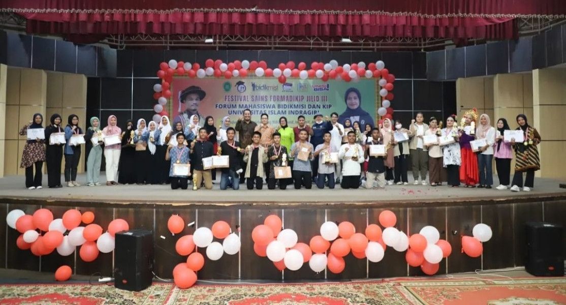 Bupati Inhil Tutup Festival Sains Formadikip Jilid II 2023