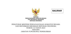 Setkab Sosialisasi Aturan Terbaru Pengembangan Karier Penerjemah Pemerintah