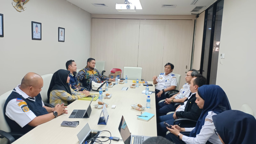 Temui Ditjen Hubla Kemenhub, Kadishub Inhil Ajukan Kodefikasi Pelabuhan Parit 21, Kadis DPMPTSP Usulkan Menu OSS TUKS Skala Lokal