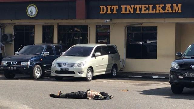 Mapolda Riau Diserang Terduga Teroris, Suara Tembakan Terdengar