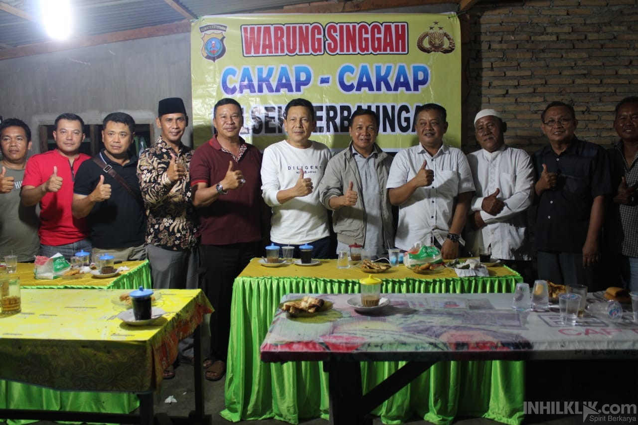 Serap Aspirasi Masyarakat, Kapolres Sergai bersama Anggota DPRD Sumut Giat Kombur - kombur di Jambur Pulau