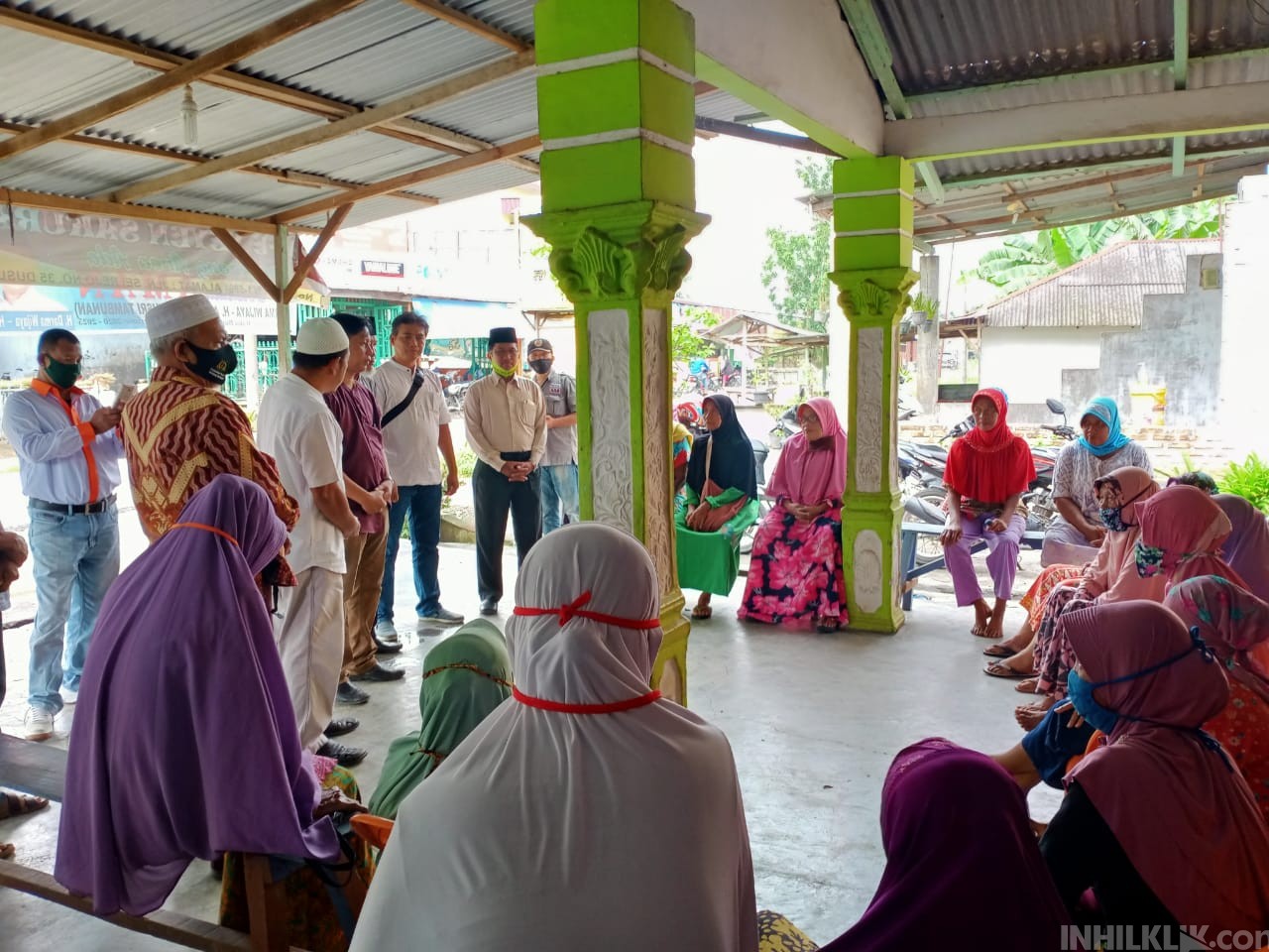 TIM AMAN Sergai Berikan Bantuan Kepada Puluhan Janda Miskin