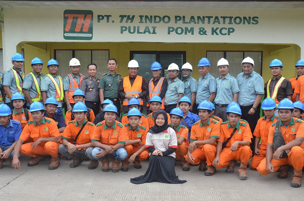Bupati Inhil HM Wardan KUnker ke PT TH IP