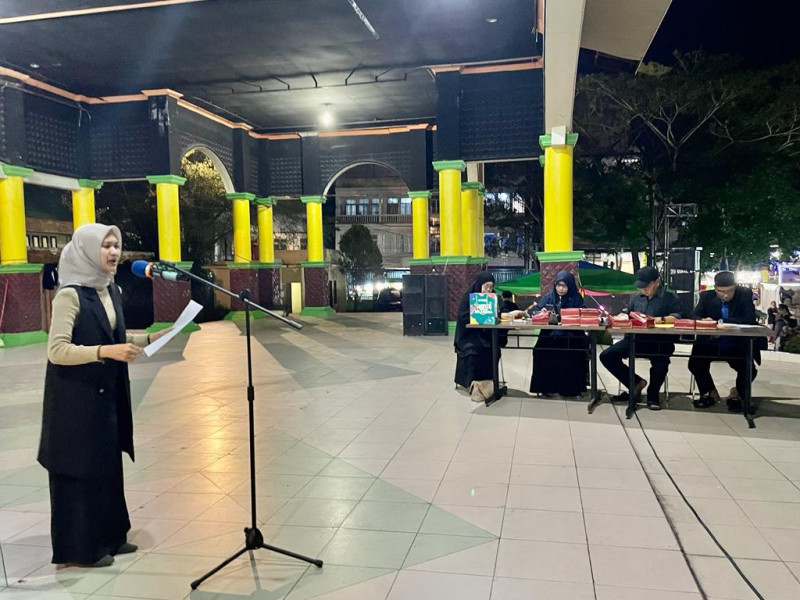 Meriahkan HPN Riau, Puluhan Siswa SD Hingga SMA Sederajat Ikuti Lomba Baca Puisi