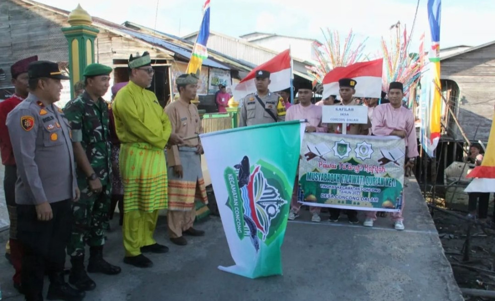 Pemkab Inhil Resmi Buka Kegiatan MTQ ke-1 Tingkat Kecamatan Concong