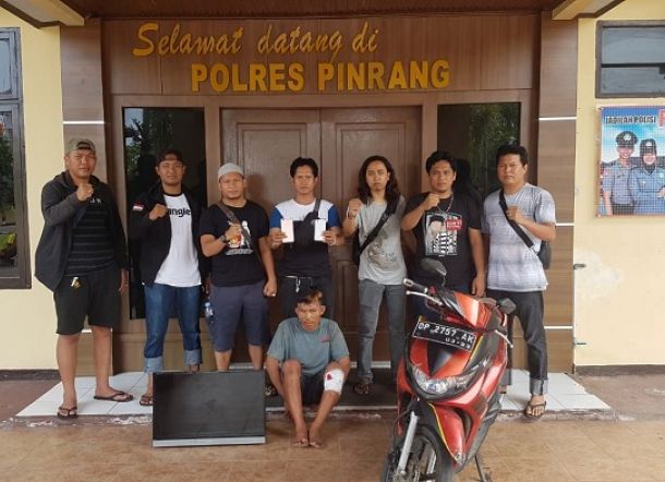 Sudah Diamuk Massa saat Dekati Motor, Warga Pinrang Ini Didor Pula
