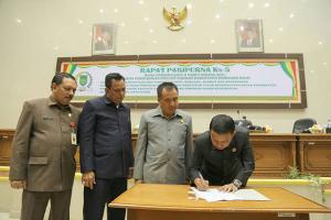 DPRD Inhil Gelar Paripurna Perobahan Alat Kelengkapan