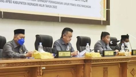 DPRD Inhil Laksanakan Rapat Paripurna Ke-23 Masa Persidangan III Tahun Sidang 2021