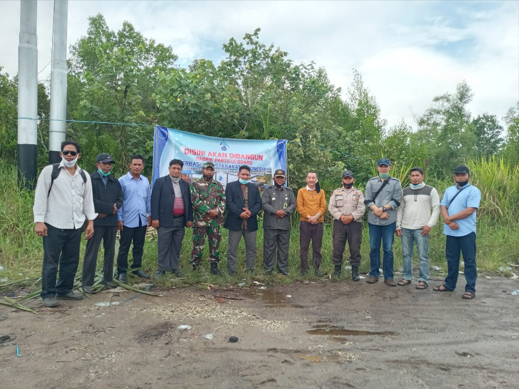 PT Buana Inhil Pratama Akan Bangun Pabrik Particle Board Berbahan Baku Limbah Kelapa