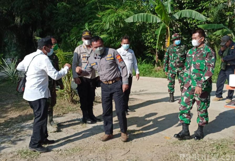 Tim Dispenad kunjungi lokasi TMMD 111 Kodim 0204/DS