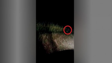 SERAM... Penampakan Hantu Bocah Berkaki Satu Buat Geger