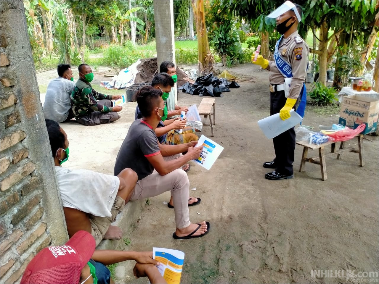 Sat Lantas Polres Sergai Ajak Masyarakat Menjadi Pelopor Anti Covid-19
