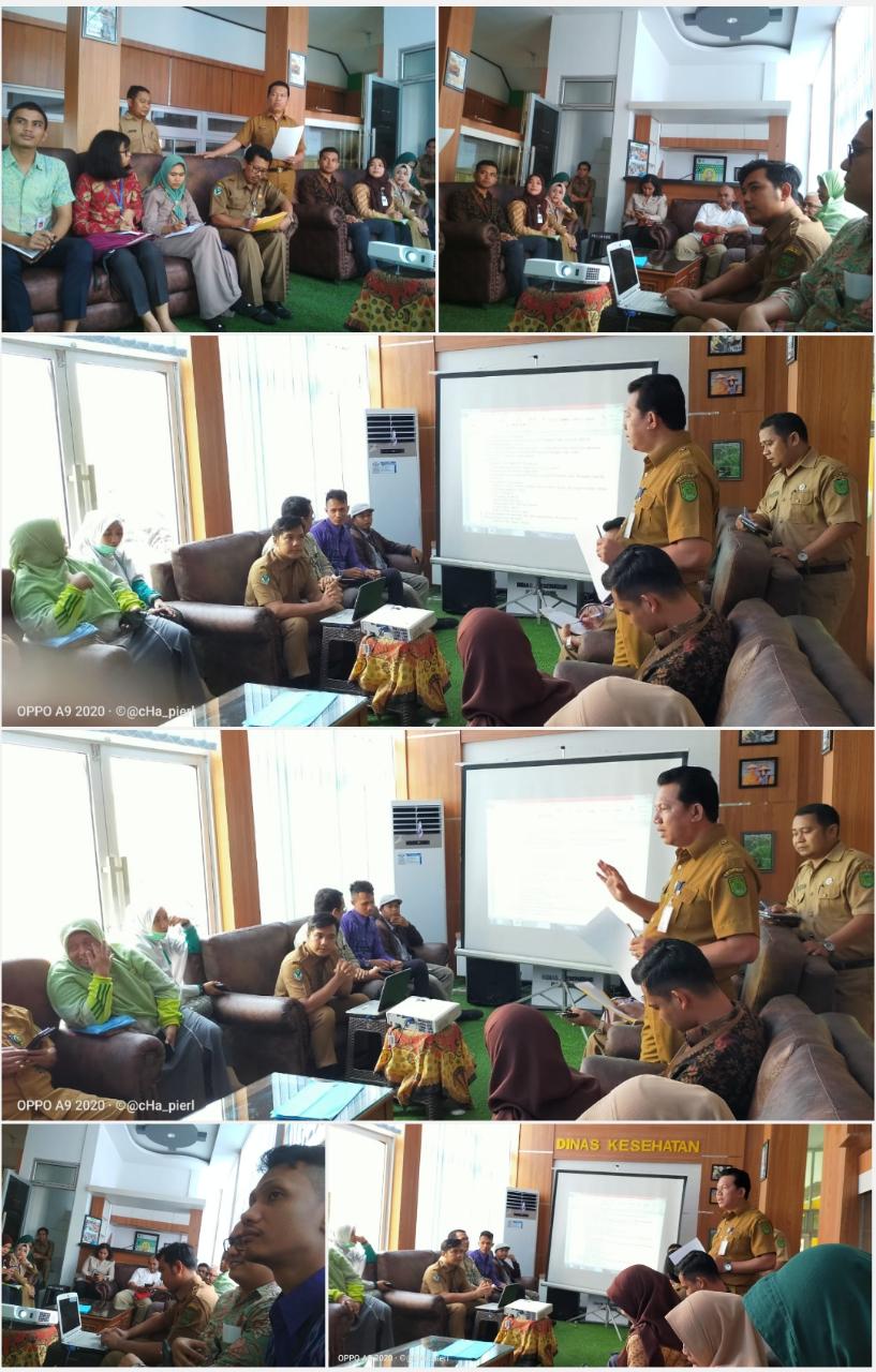 Dinkes Inhil Gelar Rapat Finalkan Persiapan HKN Ke-55
