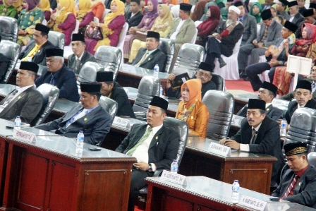 Rapat Paripurna ke 6 di DPRD Inhil, Dr. Ir. H. Syaharuddin, MM : Prioritas ada Dari Aspirasi Masyarakat Yang Harus Kita Bantu