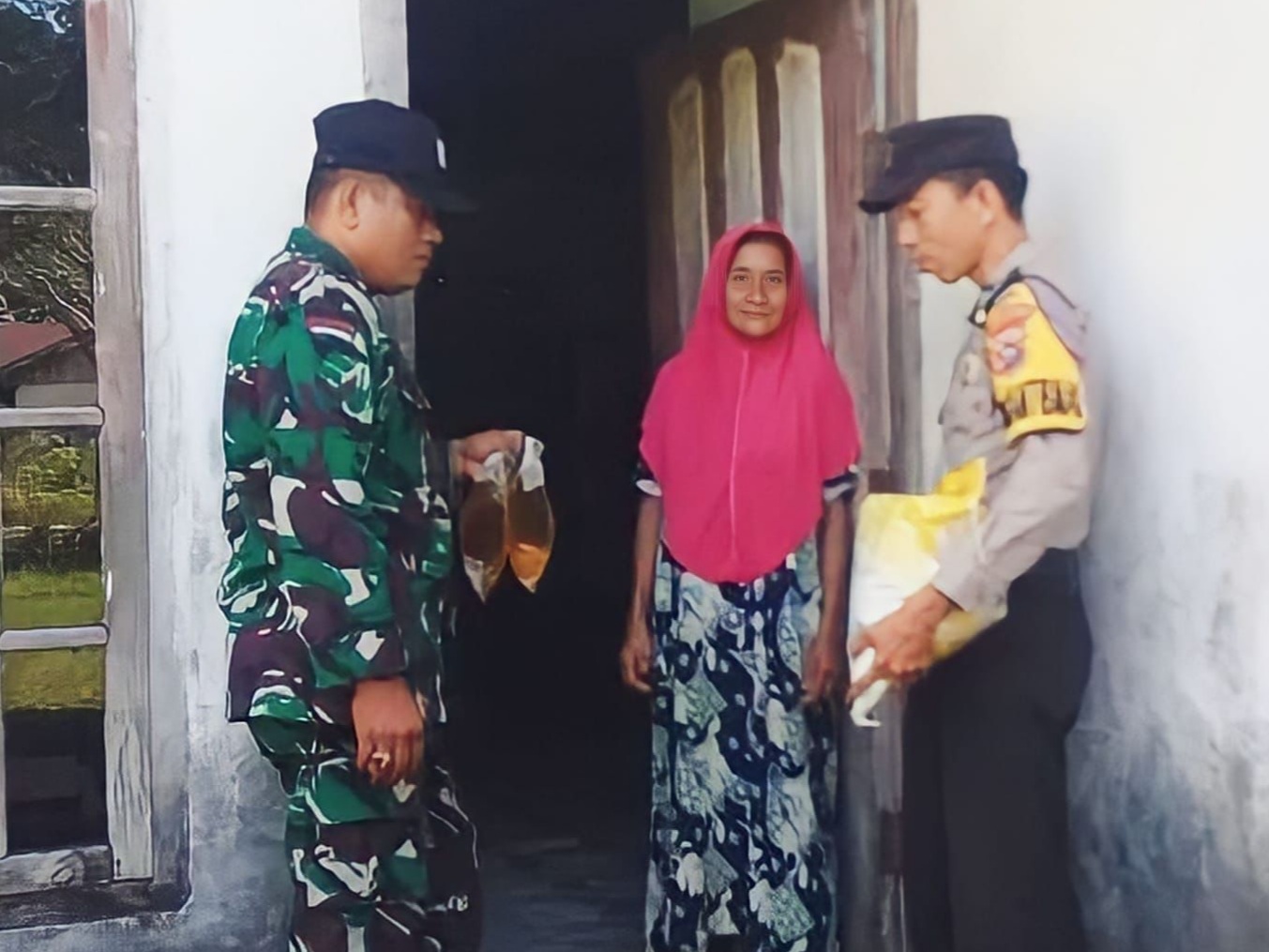 Kapolres Bengkalis Atensi Personilnya untuk Bersinergi Dengan TNI Bantu Masyarakat