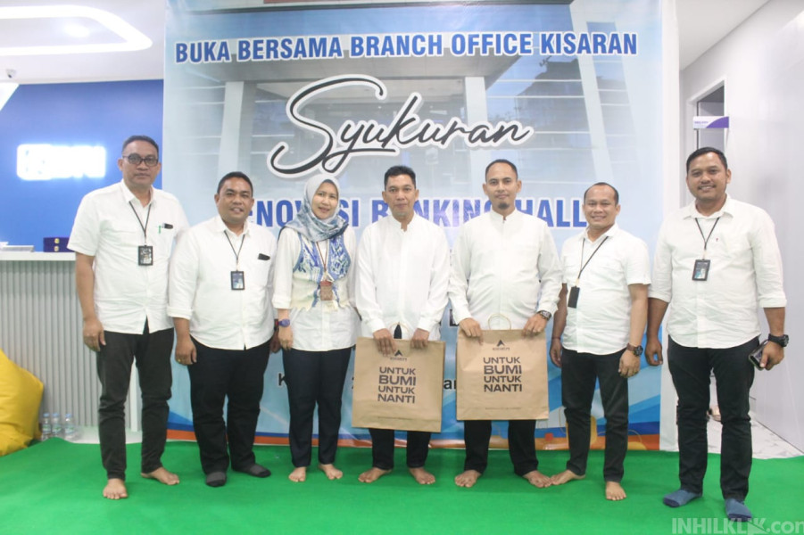 BRI Kisaran Gelar Syukuran Selesainya Renovasi Banking Hall