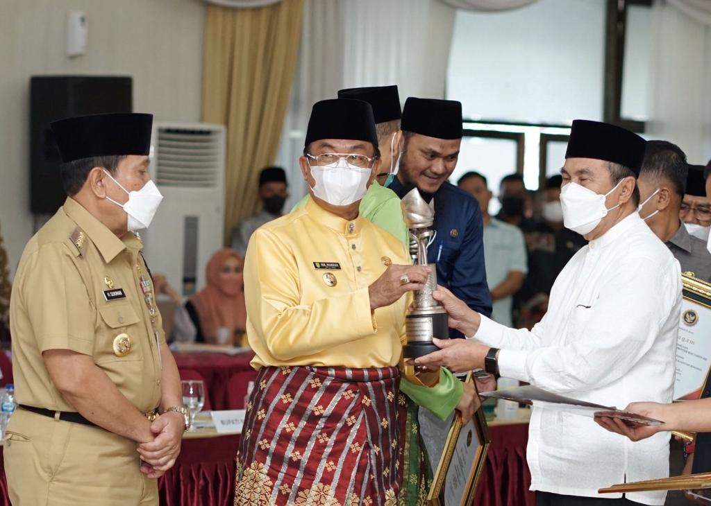 Kabupaten Inhil Terbaik II Pembangunan Daerah Provinsi Riau Tahun 2022