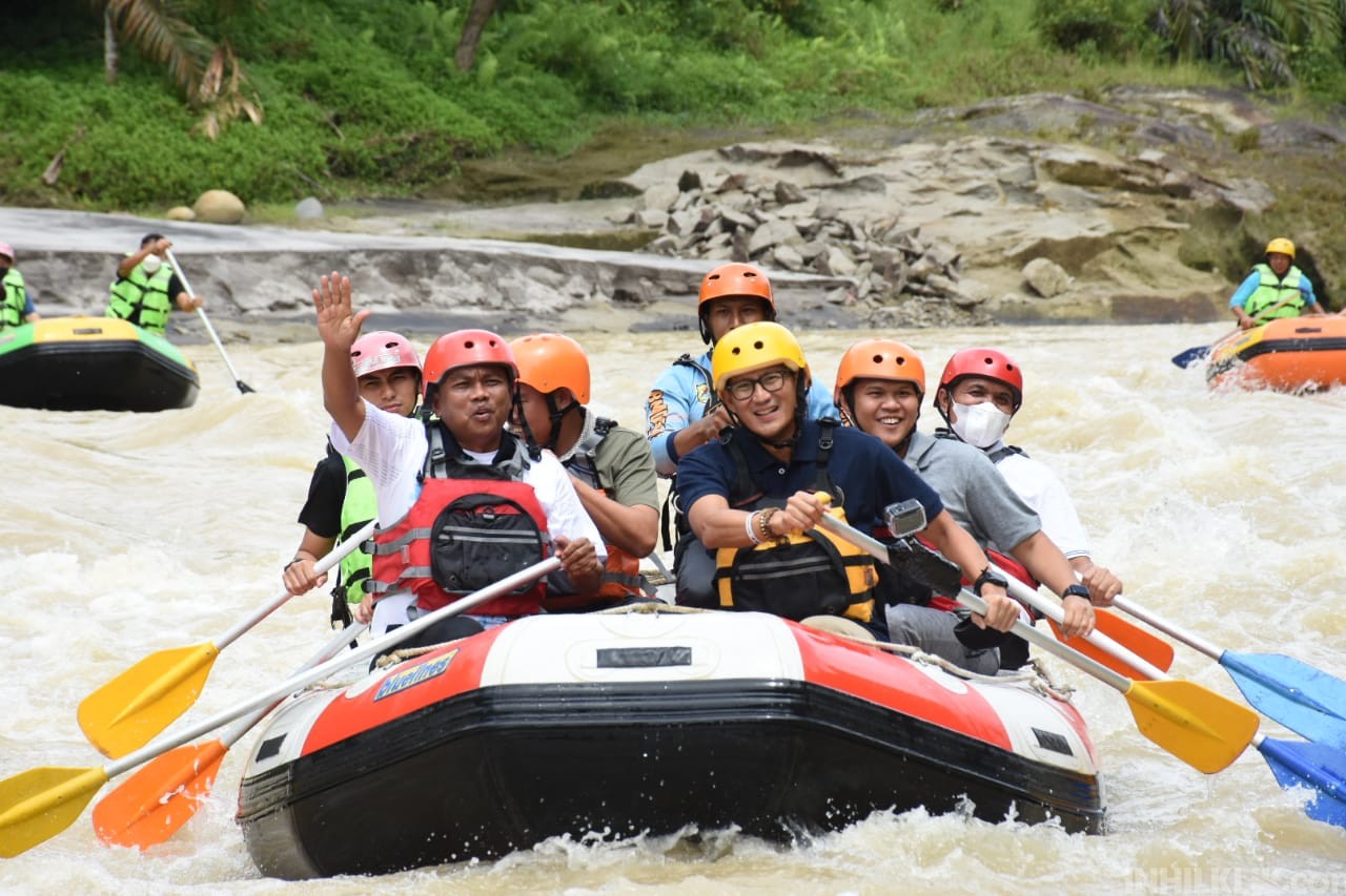 Dengan Hadirnya Menparekraf, Sektor Pariwisata dan UMKM Sergai Optimis Bangkit