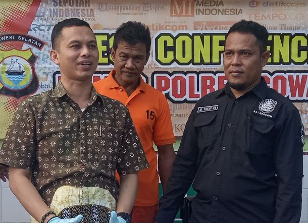 Bakar Motor Orang yang Ingin Curi Anjingnya, Warga Gowa Ini Ditangkap