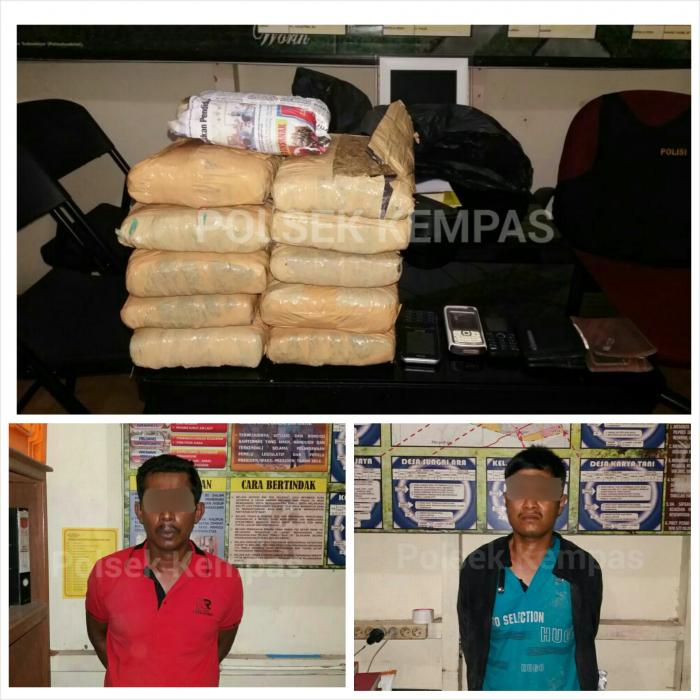 10 Kg Ganja Siap Edar Di Inhil Berhasil Diamankan
