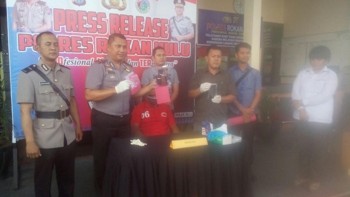 Timah Panas Hentikan Pelarian TO Kasus Narkoba di Rohul ini