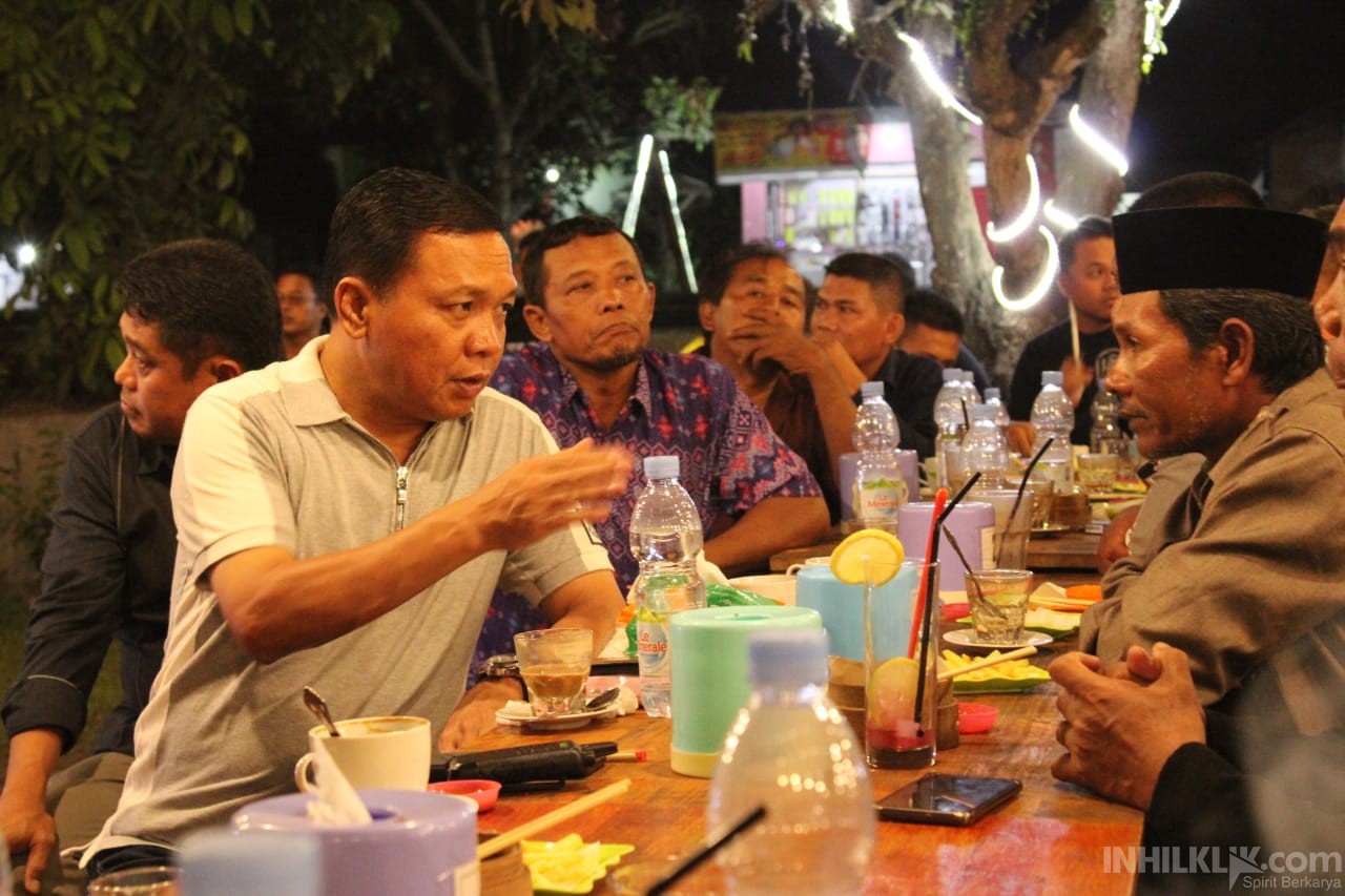 Kapolres Sergai Giat 'Kombur Kombur' Bareng Masyarakat Kecamatan Sei Bamban