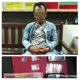 Seorang Warga Seberida, Inhu Penjual Sabu Ditangkap Polisi