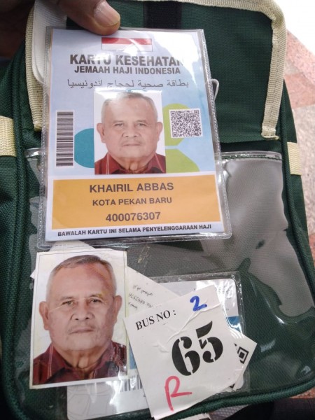 Khairil, Seorang JCH Asal Pekanbaru Meninggal Dunia di Madinah Hari Ini