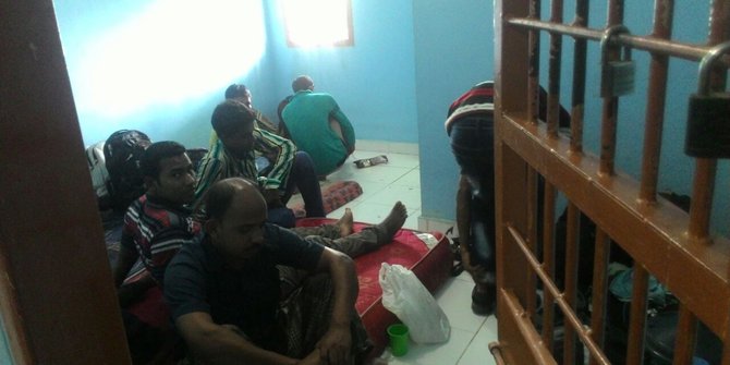 Dalam sepekan, 23 WN Bangladesh ilegal ditangkap saat lintasi Riau