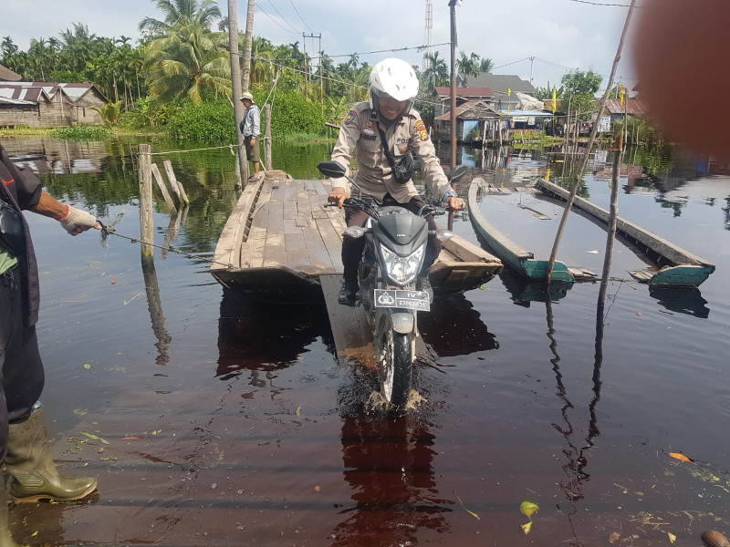 Medan Sulit Tak Goyahkan Asa Polri Gaungkan Pemilu Damai 2024