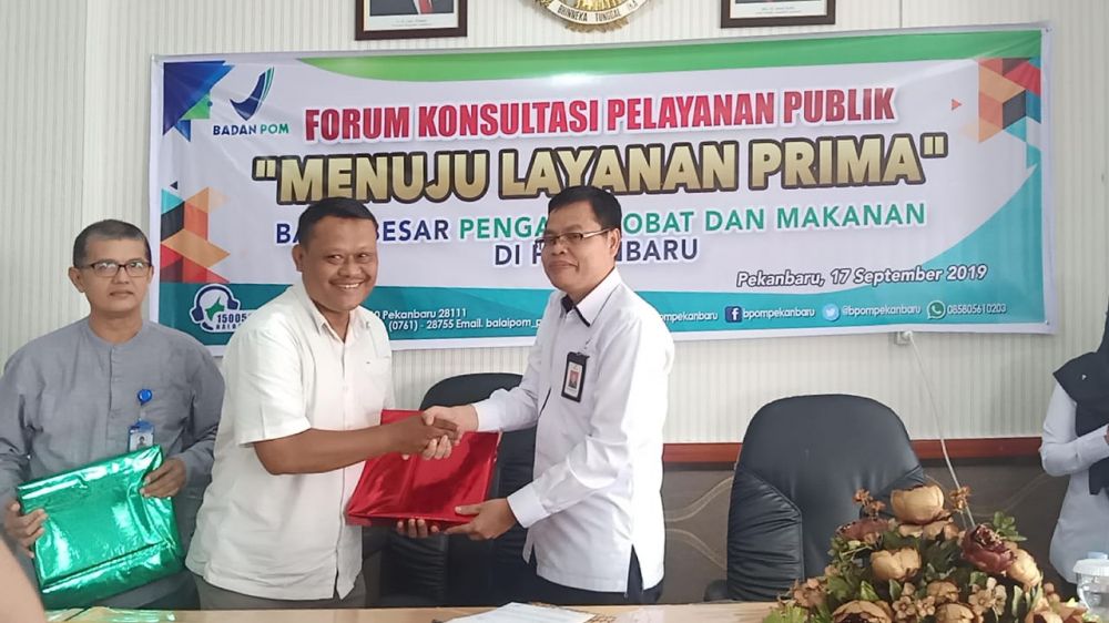 BPOM Adakan Forum Konsultasi Pelayanan Publik