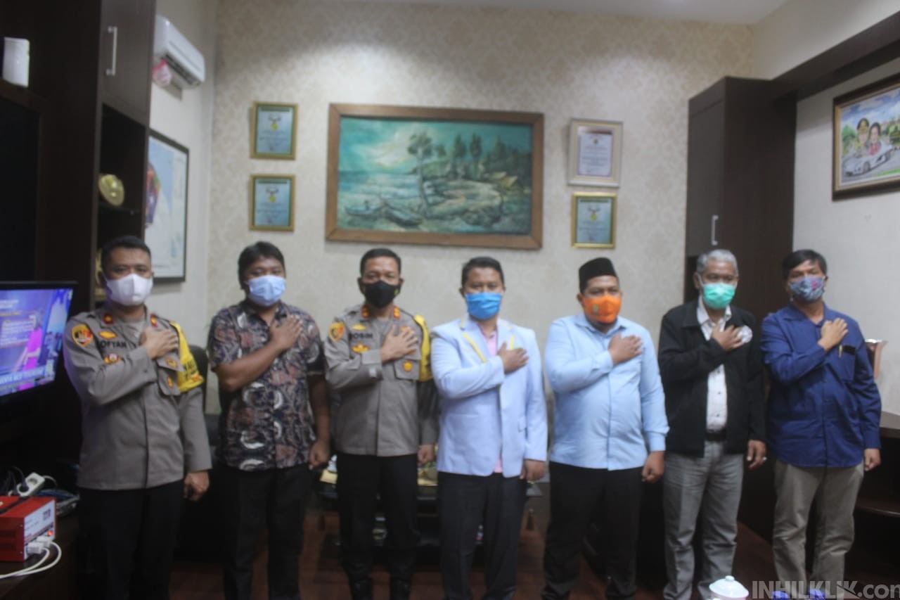 Kapolres Sergai Ajak BKAG dan BKPMRI Sergai Tetap Jaga Kerukunan Umat Beragama 