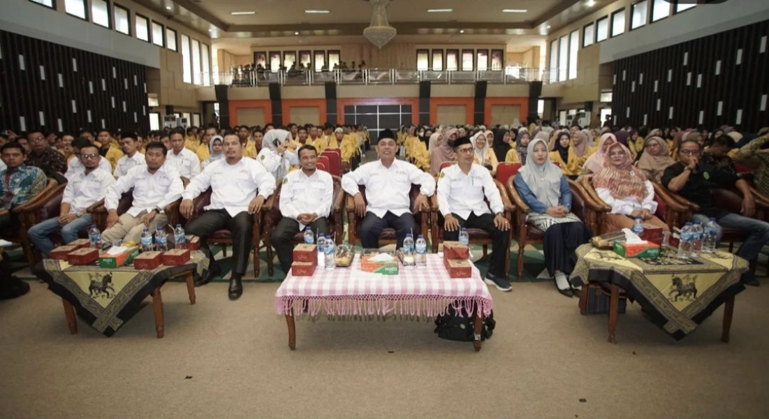 Pj Bupati Inhil Hadiri Acara Pembekalan KKN Unisi