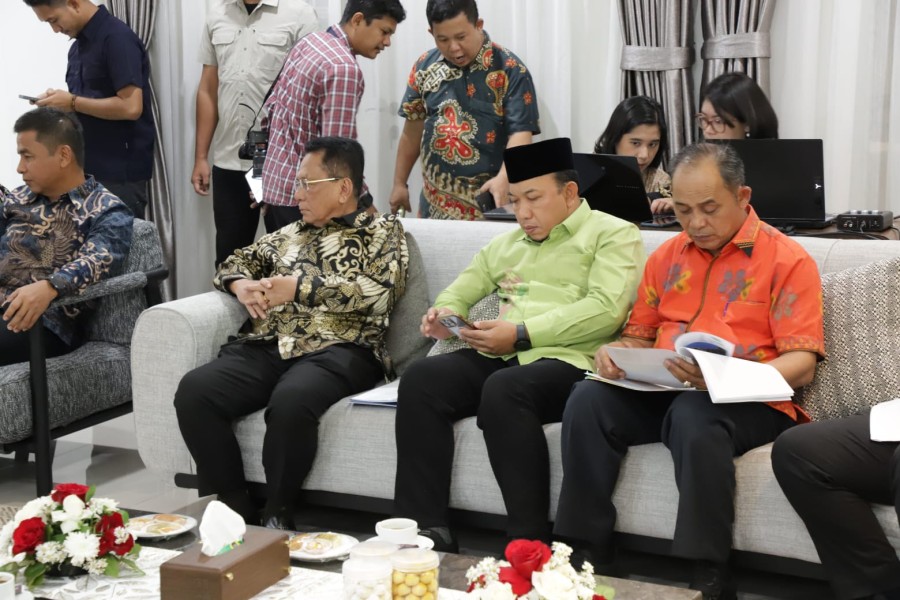 Bupati Inhil Sampaikan Permohonan Pelepasan Kawasan Hutan ke Kementerian Kehutanan