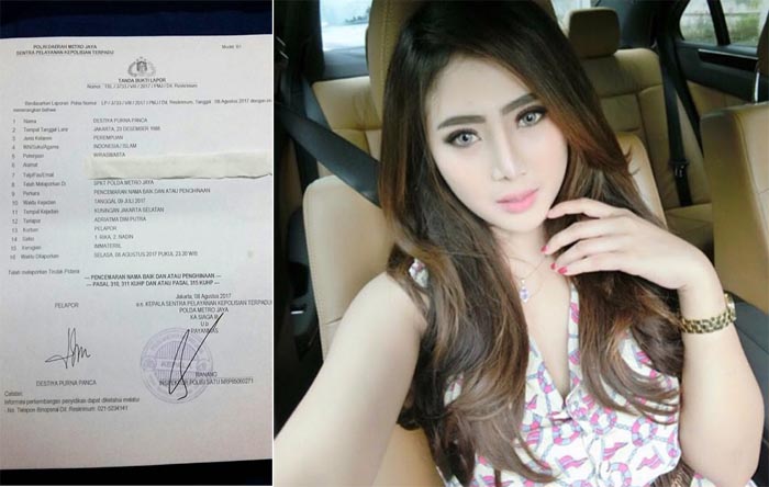 Usai Ditiduri Pak Wali Kota, Model Cantik ini Lapor Polisi