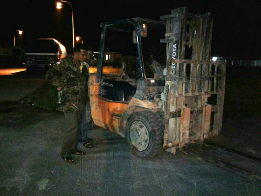 Terlindas Alat Berat, Pekerja di PT BBF Inhil ini Meninggal Dunia
