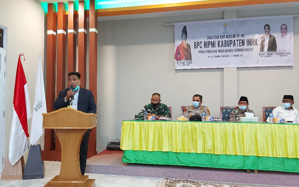 HIPMI Inhil Siap Dukung Pemda Dorong Pertumbuhan Ekonomi
